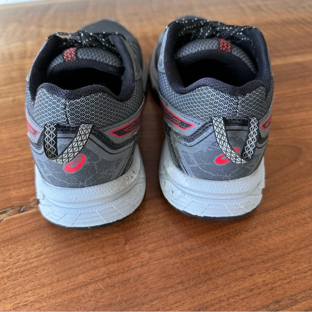 ASICS Men's Gel-Venture 7, Gray With Black And Red Accents. Size Extra W… - Picture 12 of 16